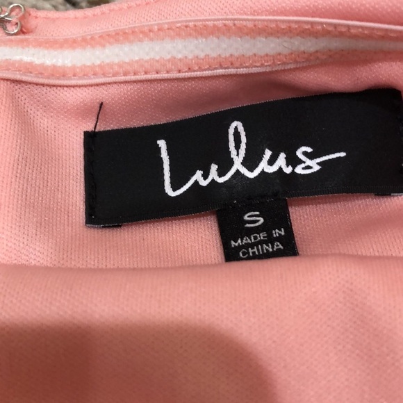 Lulus After Hours Maxi Dress Size Small Pastel Blush Pink Ruffle Strapless Gown - Picture 6 of 10